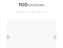 Tablet Screenshot of 100cameras.org